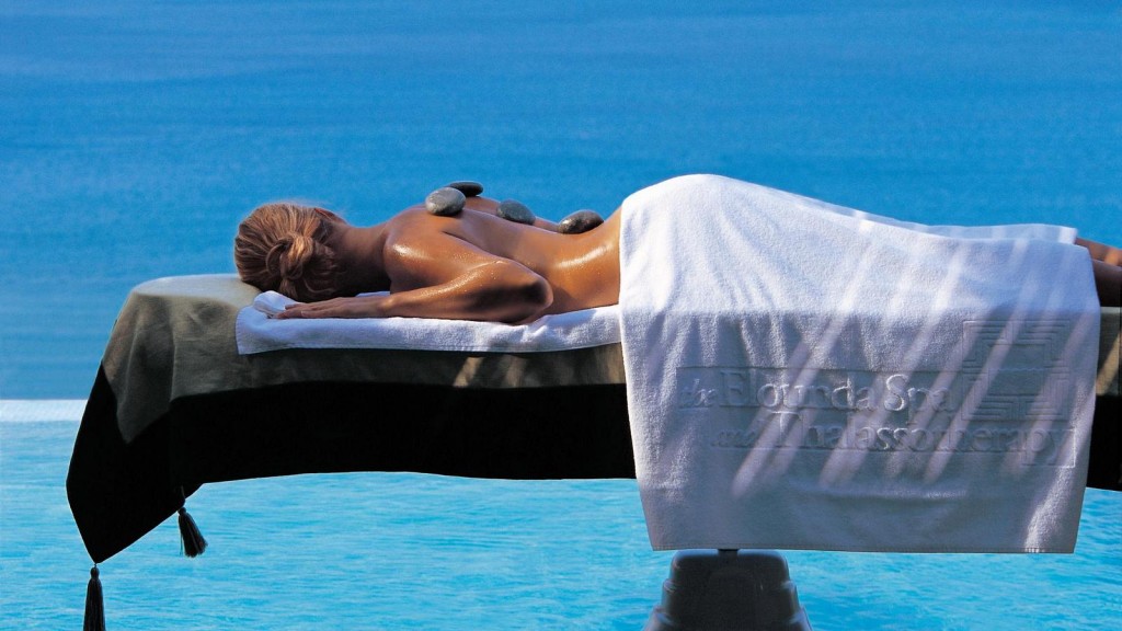 Outdoor signature spa treatment at Blue Palace Resort & Spa.