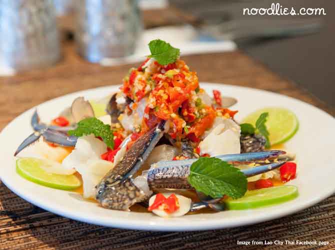 Dish at Lao City Thai. Courtesy of