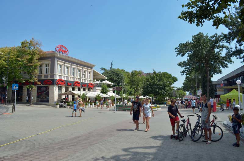Sevastopol Square in Varna.