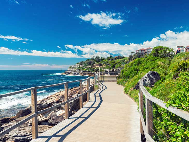 Bondi Beach Walk, Sydney.