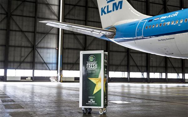 Images courtesy of KLM/Heineken.