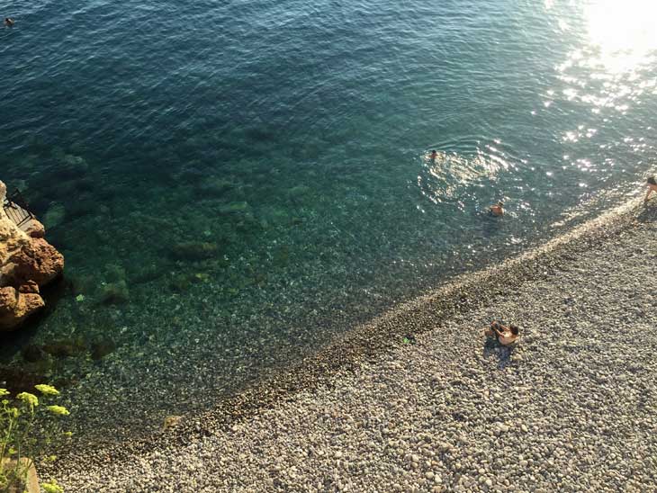 Beach in Nice