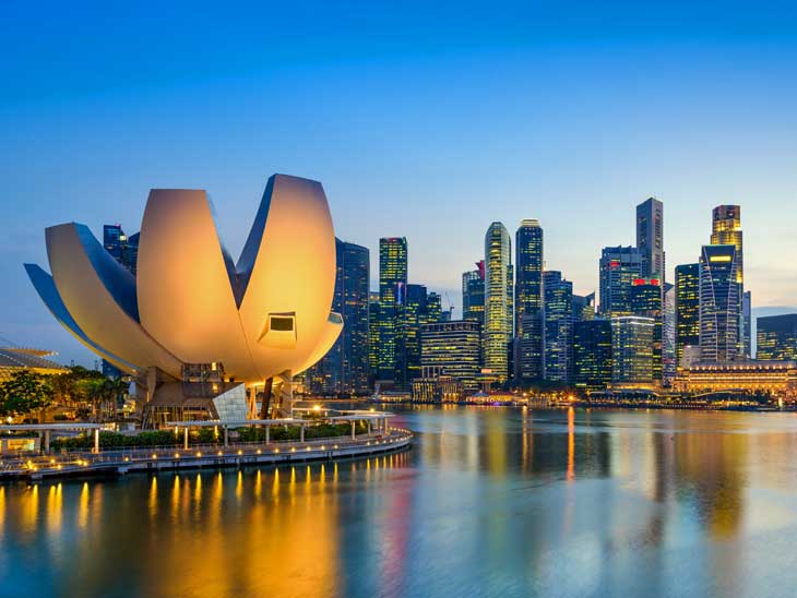 Singapore skyline