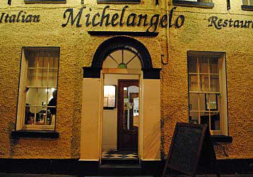 Michelangelo Irish Italian restaurant in Dublin.