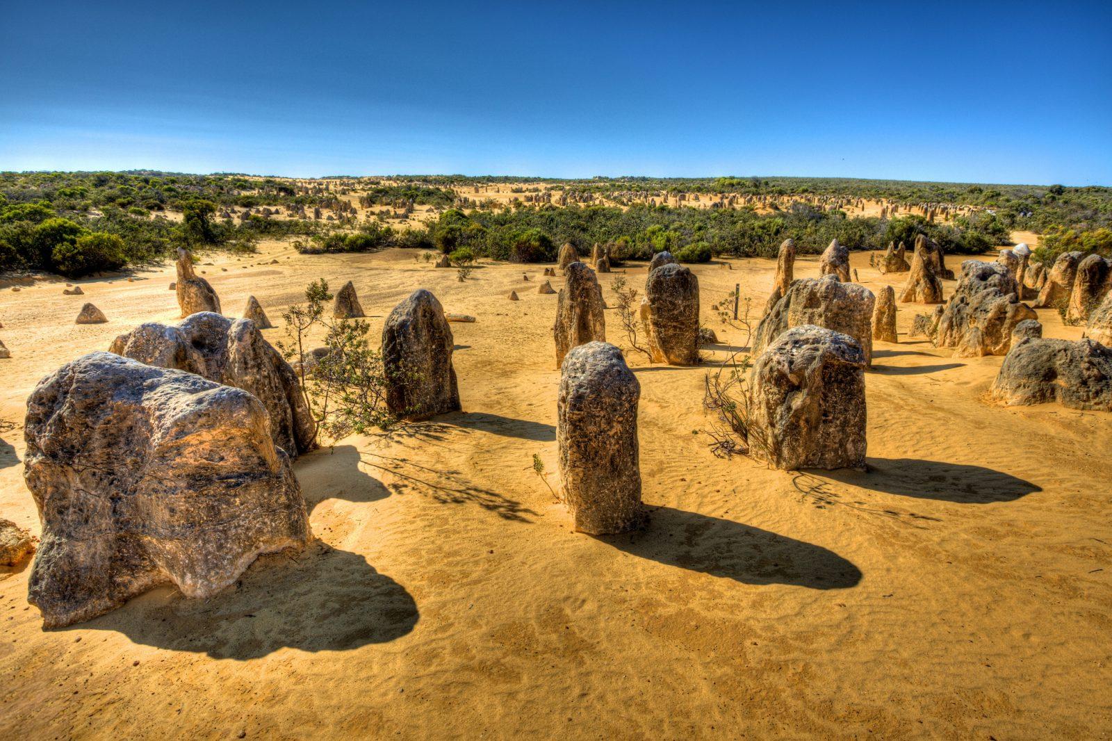 The Pinnacles in Western Australia.