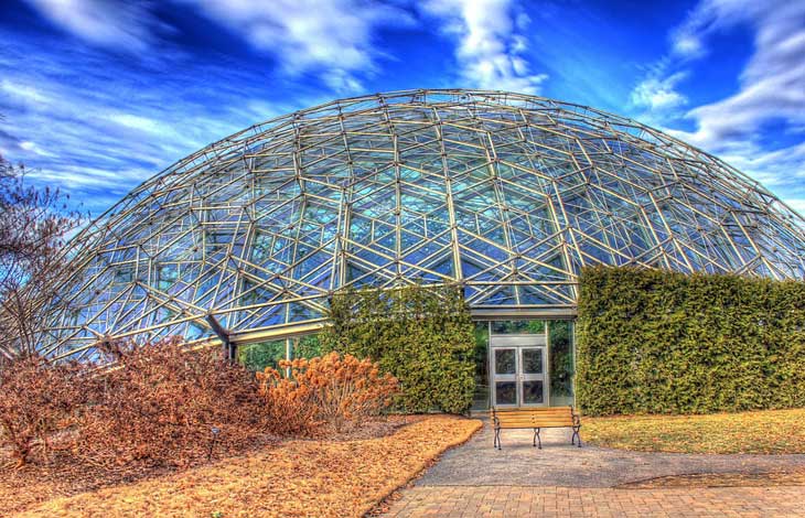 The Botanical Garden in St. Louis.