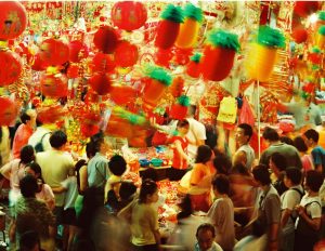 Chinese New Year is a busy time in colourful and bustling Singapore.