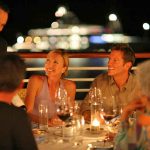 dining al fresco on seadream yacht