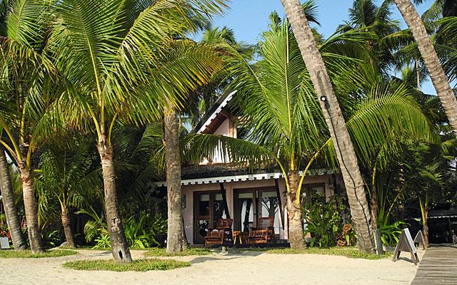 Beach cilla at Sandoway Resort in Ngapali