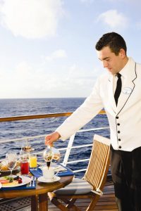 Butler service on Silversea.