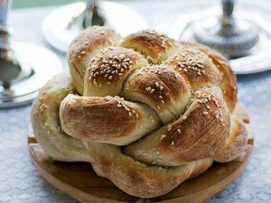 A challah in Tel Aviv.