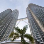 Petronas Towers in Kuala Lumpur.