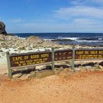 Cape of Good Hope is in a national park with beautiful scenery on the way there.