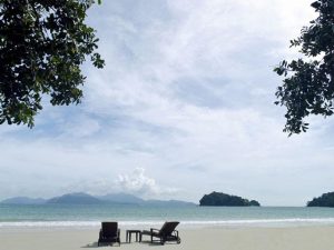 The Beach at The Datai on Langkawi, Malaysia.