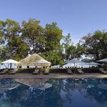 The beach pool at The Datai on Langkawi, Malaysia.