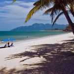 Beach on Langkawi, Malaysia. Courtesy of Malaysian Tourism Board.