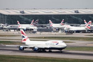 Briitsh Airways Boeing 747 on taxi way. (Picture by Nick Morrish/British Airways)