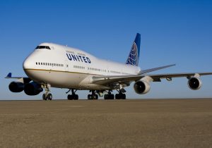 United Airlines Boeing 747. Photo courtesy of United Airlines.