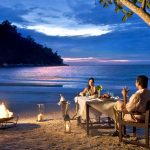 How about a romantic dinner on the beach at Pangkor Laut Resort, Malaysia?