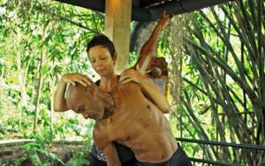 Dr Laina Healing practitioner at Taksu in Ubud, Bali.