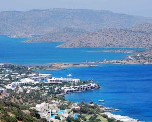 Elounda on Crete, Greece.