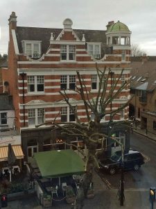 Facade of The Orange Tree in Richmond, London.