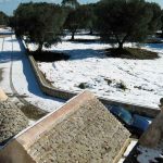 Trulli Angelo, Puglia was snow covered in December 2014.