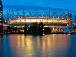 BC Place on opening day 2011.