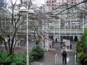 Burrard Station in Vanvoucer.