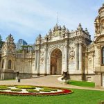 The DolmaBahce Palace in Istanbul.