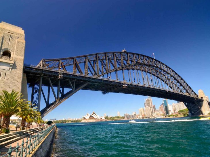 Sydney Harbour Bridge.