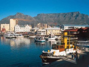 V&A Waterfront in Cape Town.