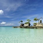 Boracay is famous for its crystal clear water and pristine beaches.