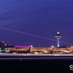 Another shot of Changi Airport runway.