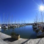 Sitges yacht harbour is a great place to start your RIB-safari.