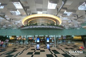 Terminal 3 at Singapore Changi Airport.