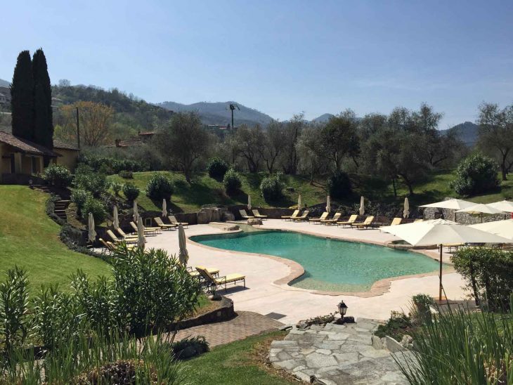 The pool at La Meridiana Resort, pictured in April 2015.