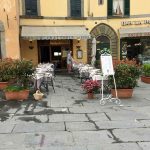 One of the many cafés in Cortona.