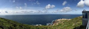 Panoramic view from Falknästet (The Falcon´s Nest) on Kullaberg.