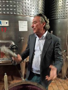 Ricardo Baracchi is passionate about the wines he create.