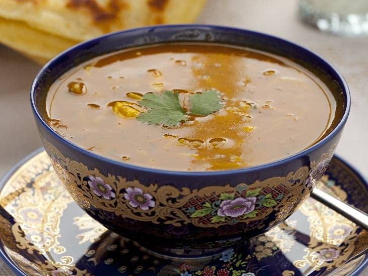Harira soup in Marrakech.