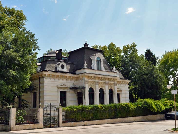 Anoton Novaks House in Varna, Bulgaria.