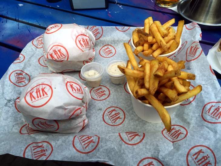 A typical tray for 2 at Käk Södermalm.