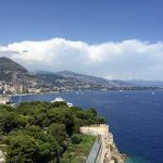The magnificient view from Institute Oceanographique in Monaco.