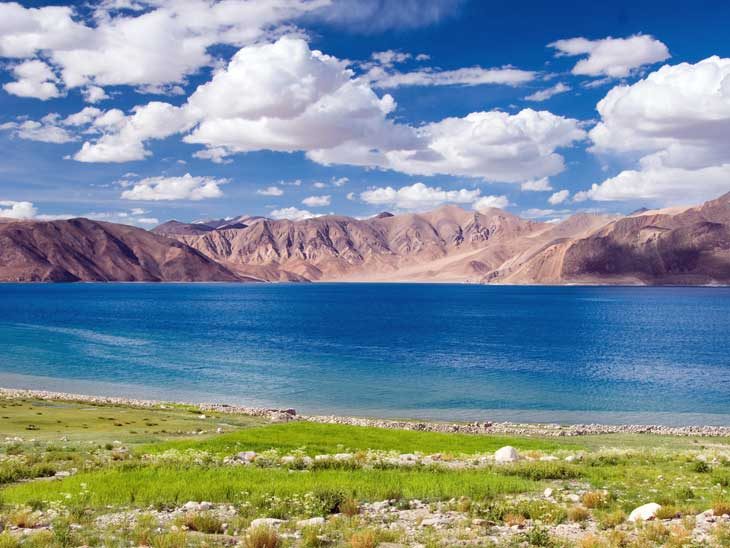 Pangong Lake close to Leh.