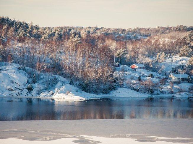 Sweden is beautiful in winter. 