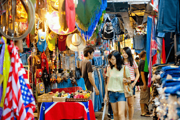 Chatuchak Market, Bangkok.