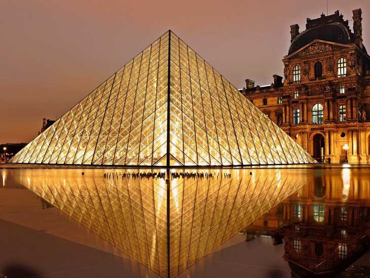 Le Louvre in Paris.