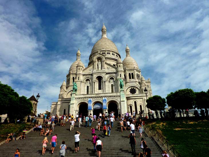 Sacre Couer in Paris.