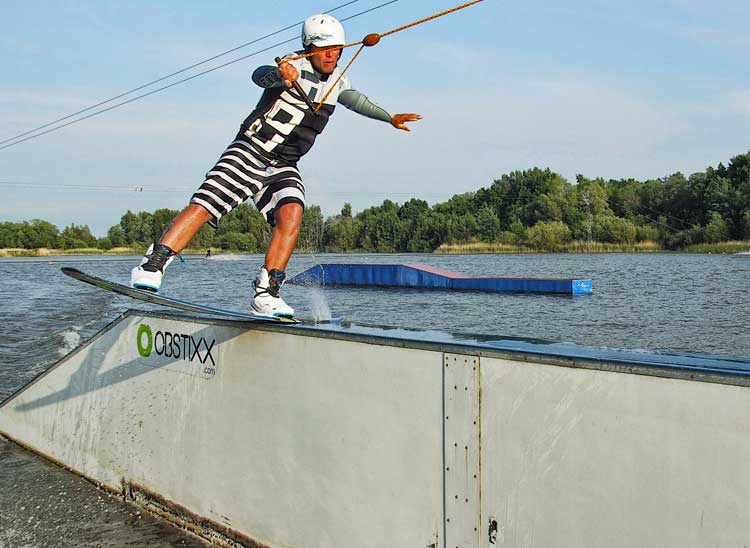 Wakeboarding teaches you how to keep cool. Great addition to any trip!